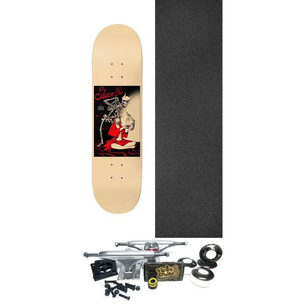 Birdhouse Skateboards Shawn Hale Life Gives Death Skateboard Deck - 8.5" x 32" - Complete Skateboard Bundle